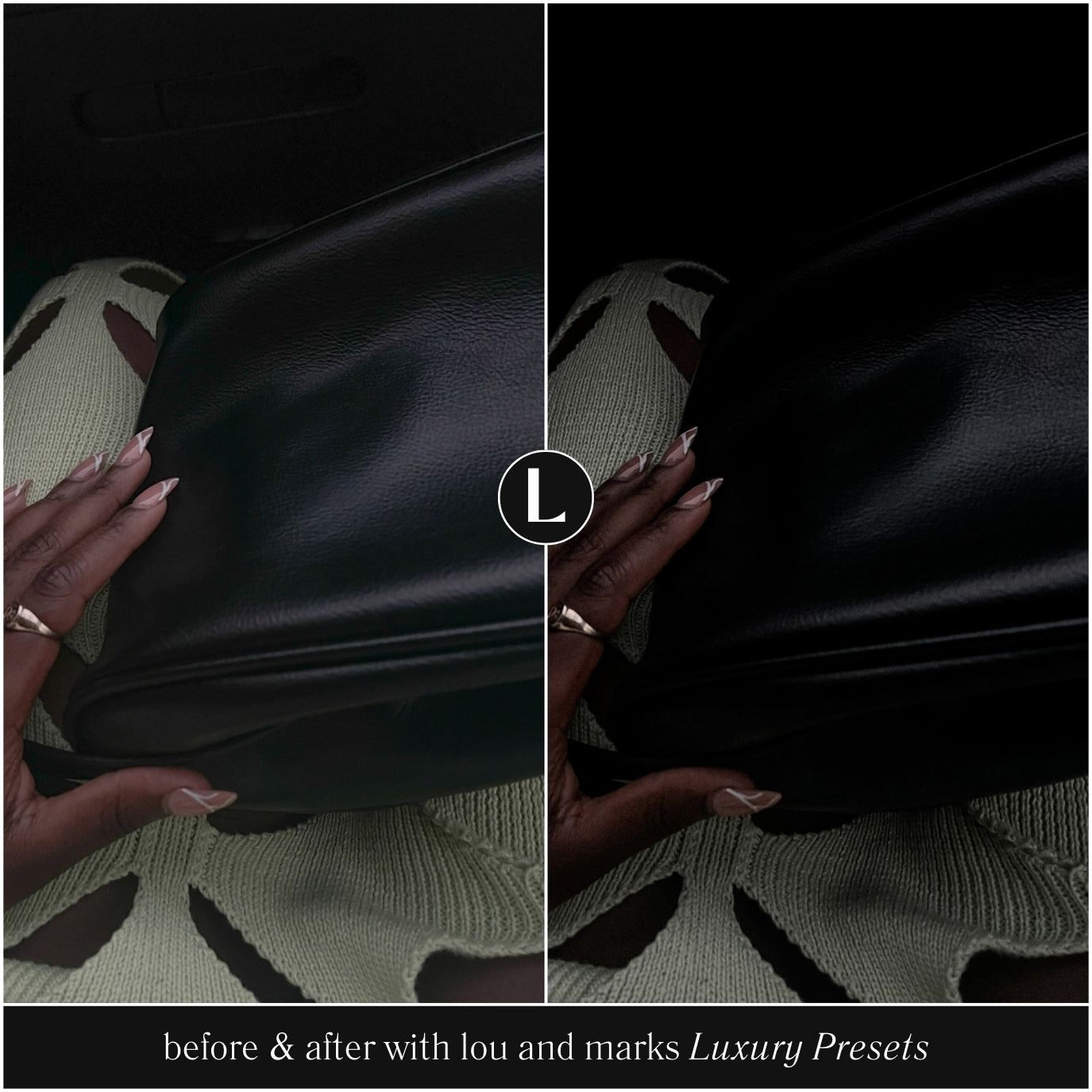 Best Black Lightroom Presets for photographer and Instagram influencer photo editing in Adobe Lightroom by Lou And Marks Presets