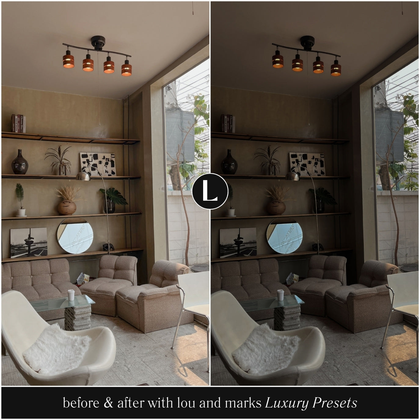 Black Lightroom Presets for photographer and Instagram influencer photo editing in Adobe Lightroom by Lou And Marks Presets