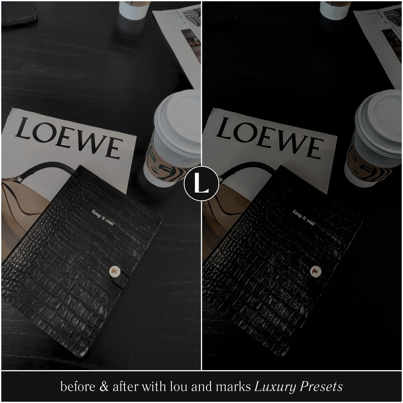 Rich Black Lightroom Presets for photographer and Instagram influencer photo editing in Adobe Lightroom by Lou And Marks Presets