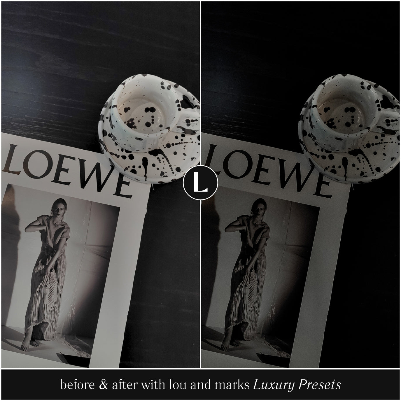 Deep Black Lightroom Presets for photographer and Instagram influencer photo editing in Adobe Lightroom by Lou And Marks Presets