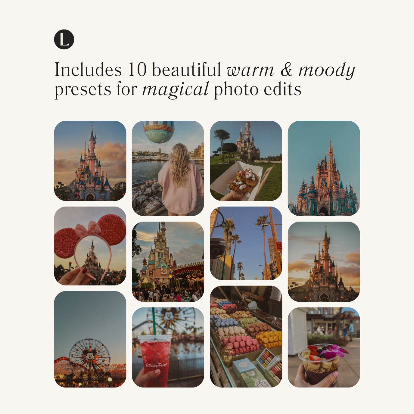 Presets Disneyland Warm Moody Lightroom Presets By Lou And Marks Presets