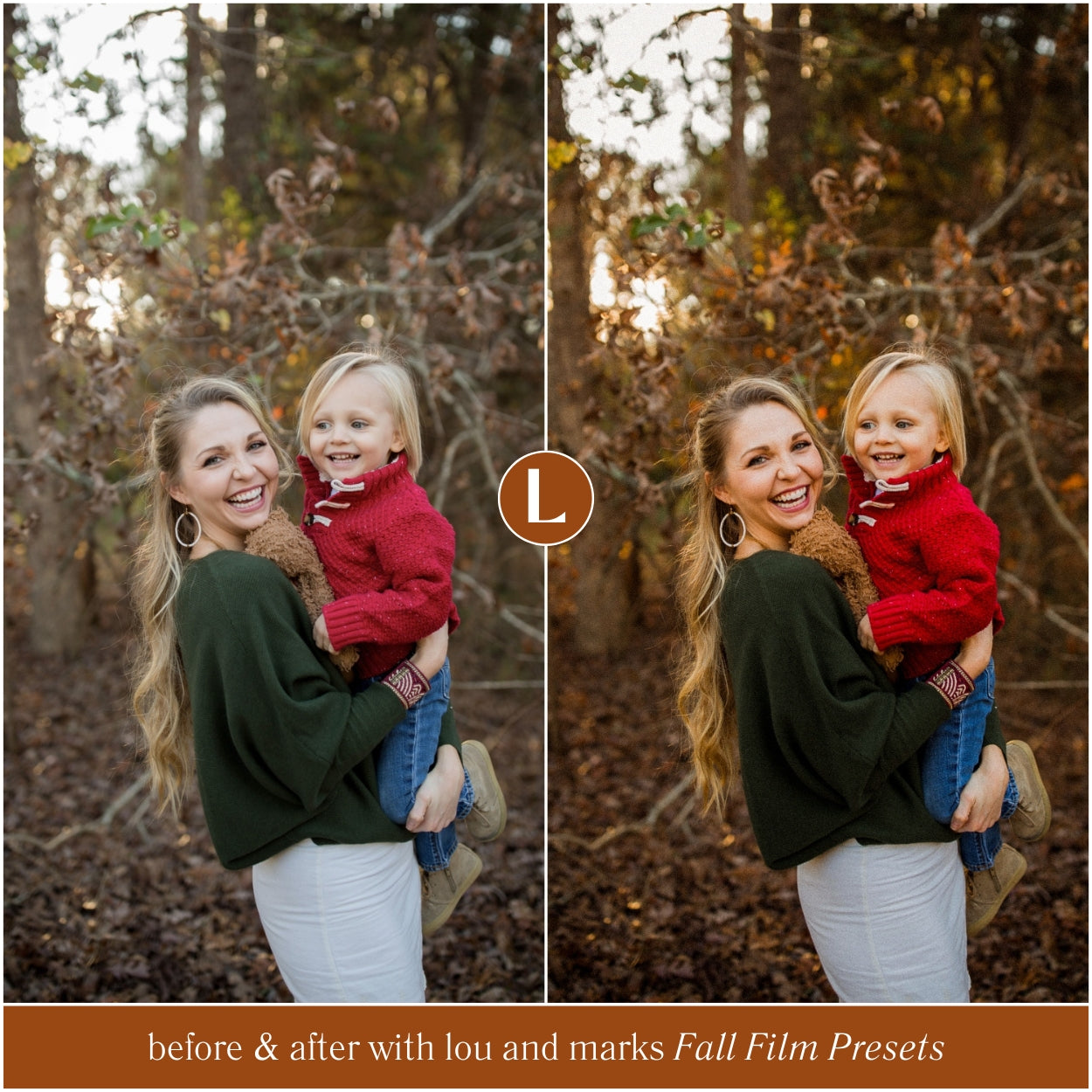 Fall Film Lightroom Presets by Lou and Marks Presets