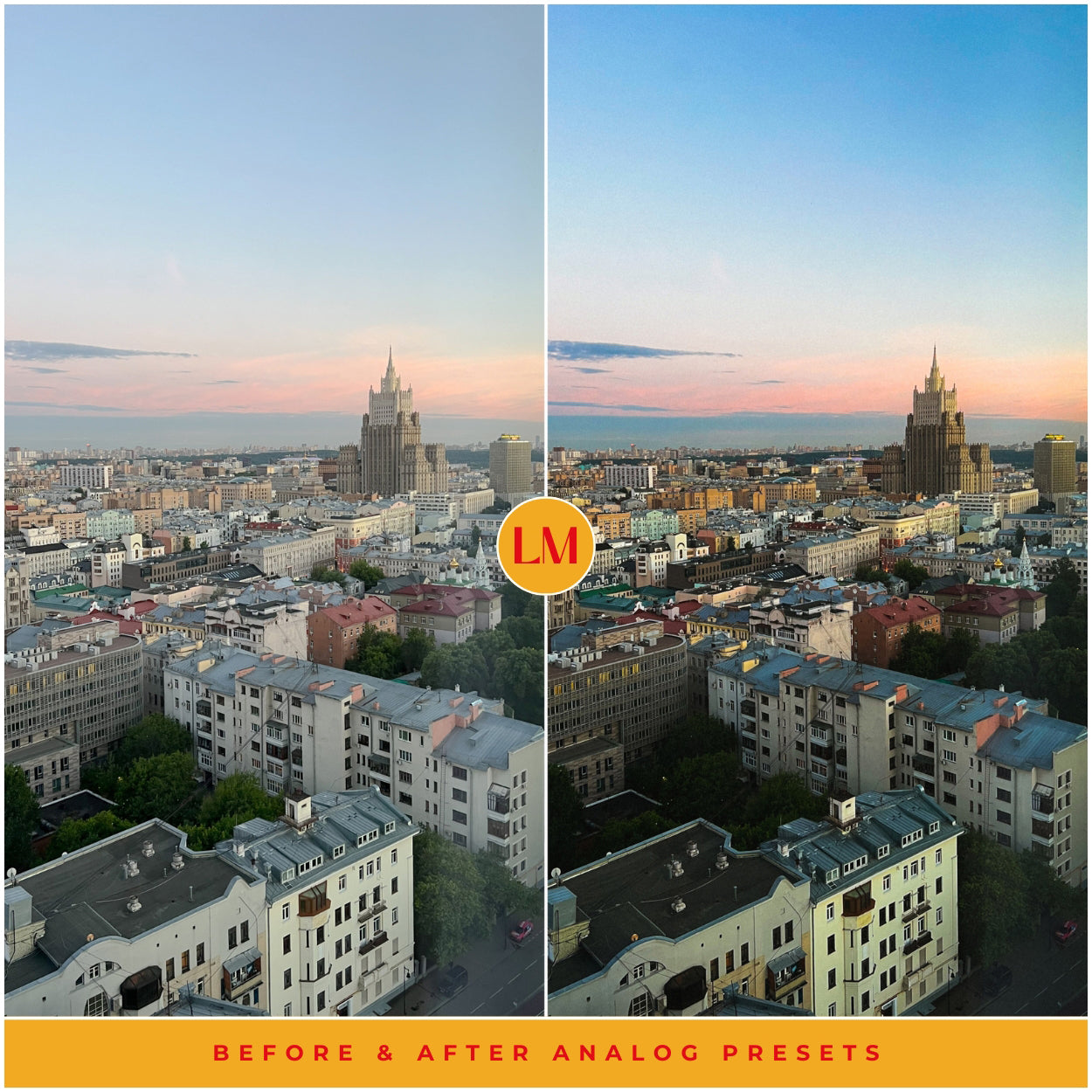 Analog Film Filter For Adobe Lightroom Presets By Lou And Marks Presets Best Mobile Lr Film Presets