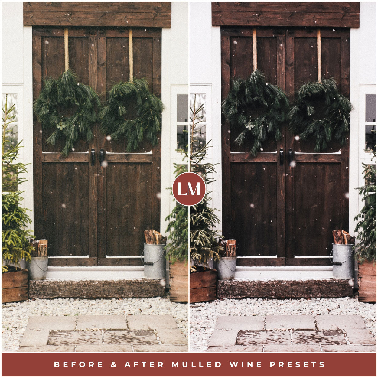 Mulled Wine Lightroom Presets For Best Christmas And Winter Photo Editing In Adobe Lightroom By Lou And Marks Presets For Instagram