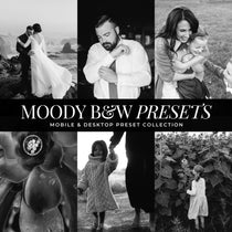 Moody Black And White Lightroom Presets For Photographers and Instagram Influencers Photo Editing In Adobe Lightroom By Lou And Marks Presets