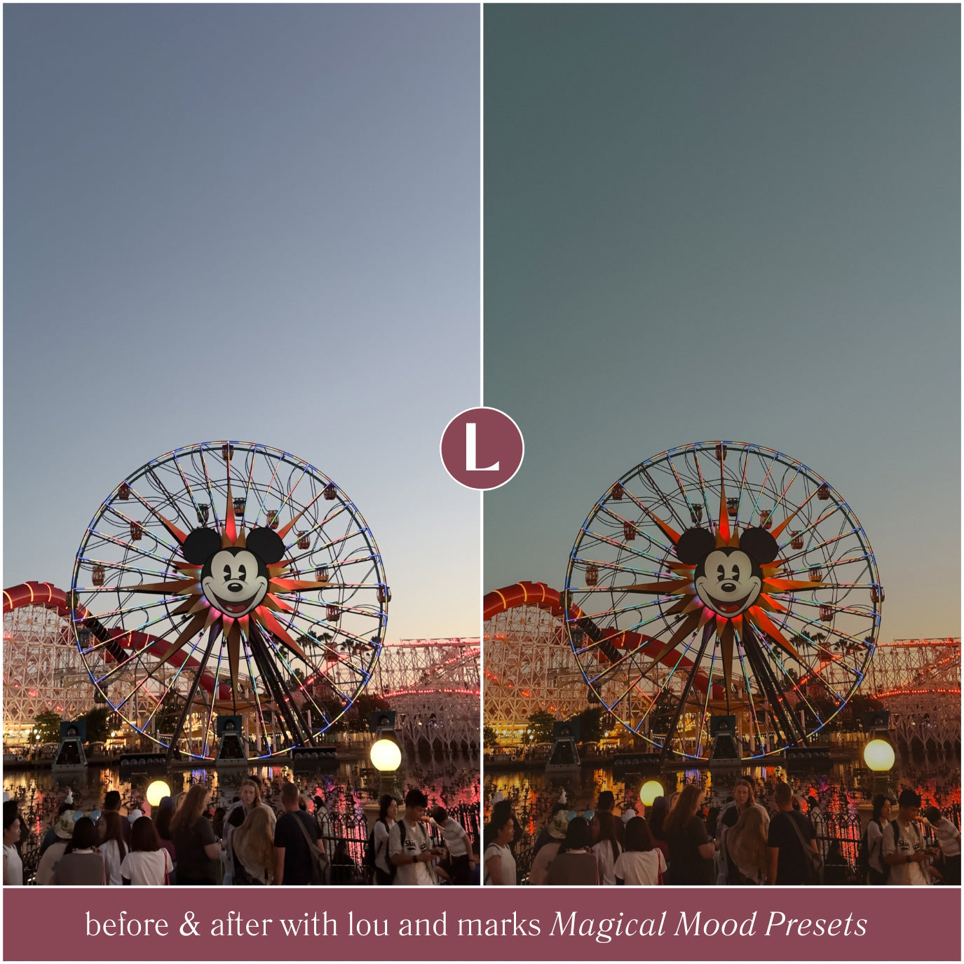 Magical Mood Disney Warm Moody Lightroom Presets By Lou And Marks