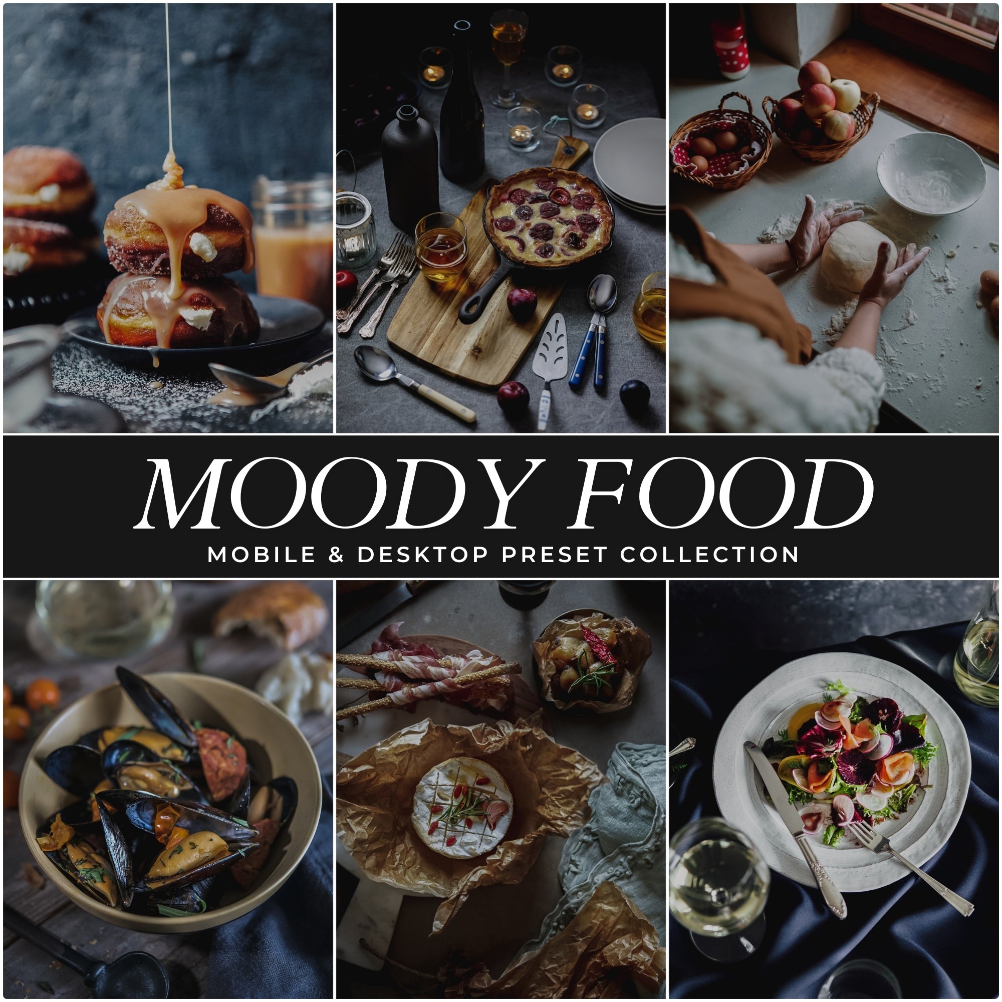 Moody Food Lightroom Presets For Photographers and Instagram Influencers Photo Editing In Adobe Lightroom By Lou And Marks Presets