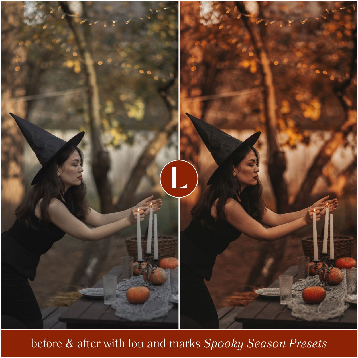 Spooky Season Lightroom Presets by Lou and Marks Presets