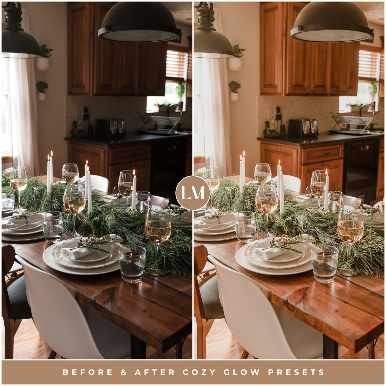 Cozy Glow Christmas Lightroom Presets For Photographer Holiday Photo Editing By Lou And Marks Presets