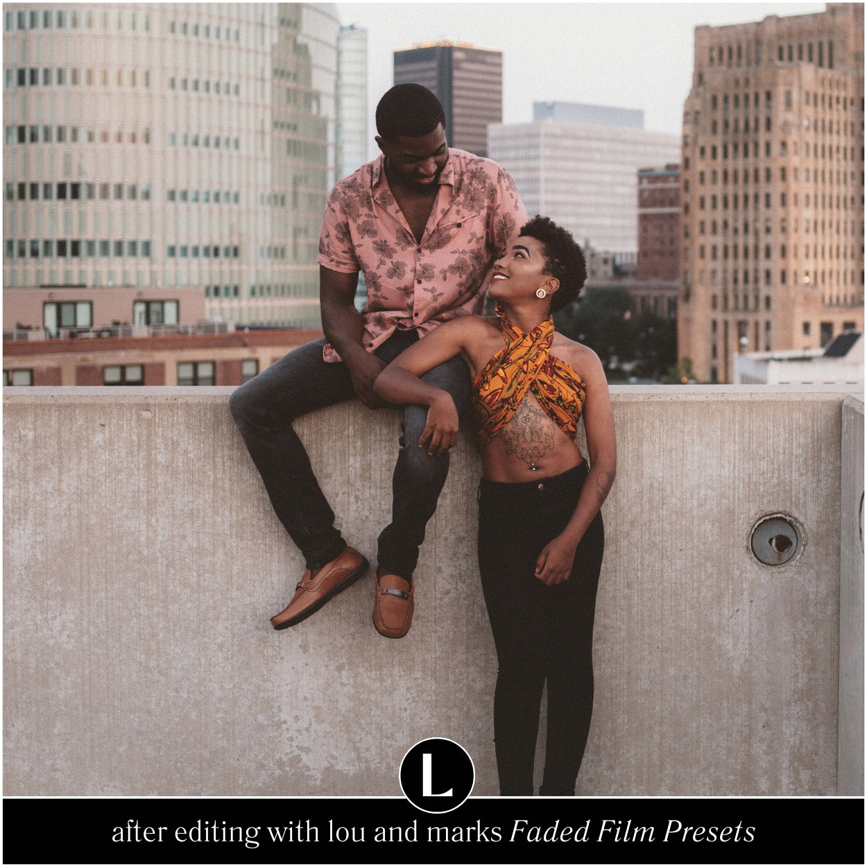 Faded Film Lightroom Filters for photographer and Instagram influencer photo editing in Adobe Lightroom by Lou And Marks Presets