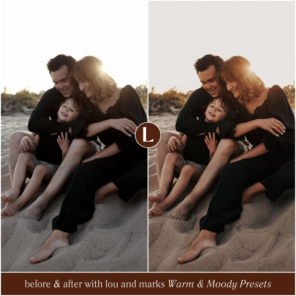 Warm and Moody Lightroom Presets by Lou and Marks Presets