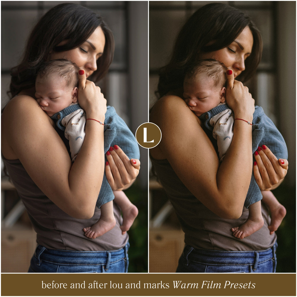 best selling warm film editorial Lightroom presets by Lou and Marks presets