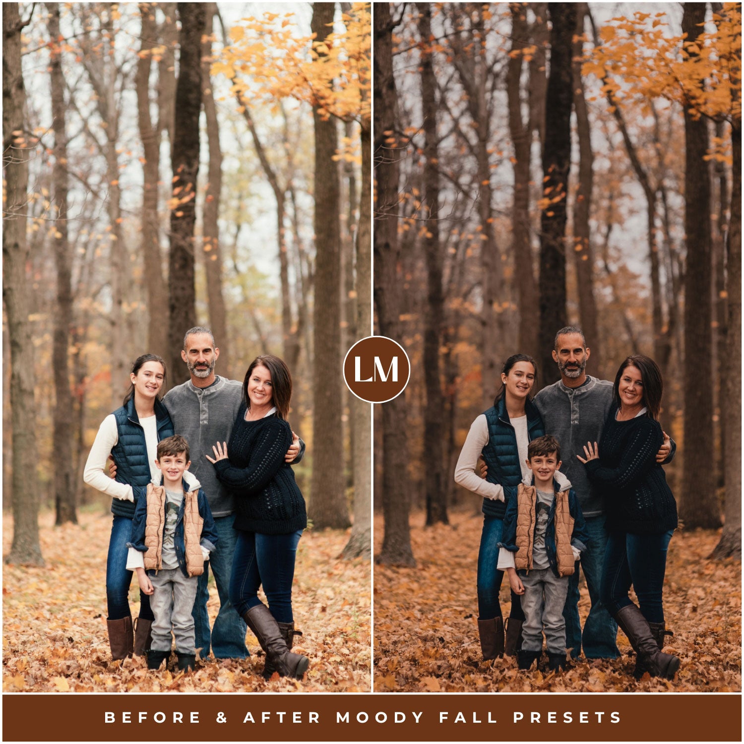 Moody Fall Lightroom Presets by Lou and Marks Presets