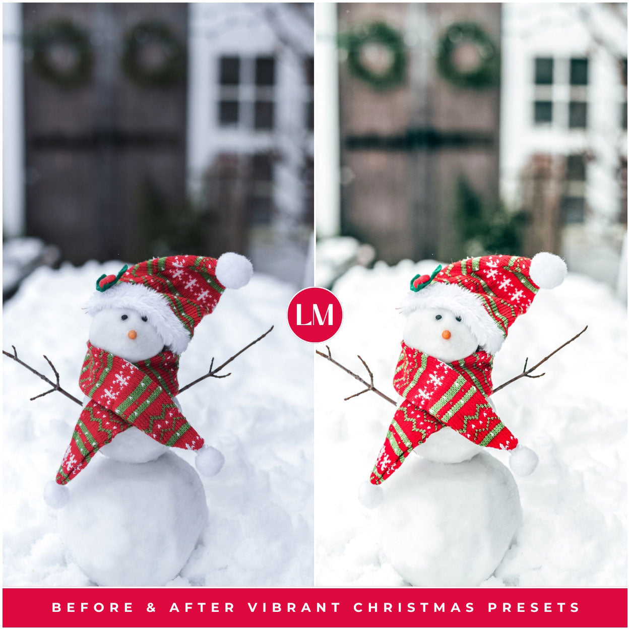 Vibrant Christmas Lightroom Presets For Best Colorful And Winter Photo Editing In Adobe Lightroom By Lou And Marks Presets Desktop