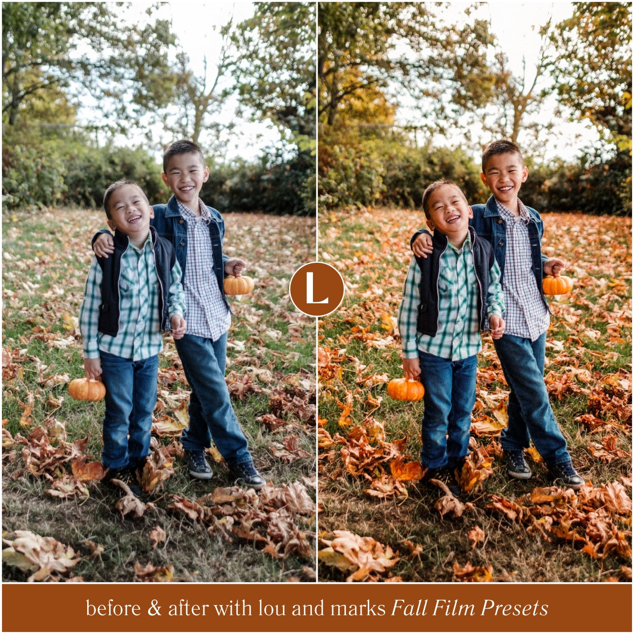 Fall Film Lightroom Presets by Lou and Marks Presets
