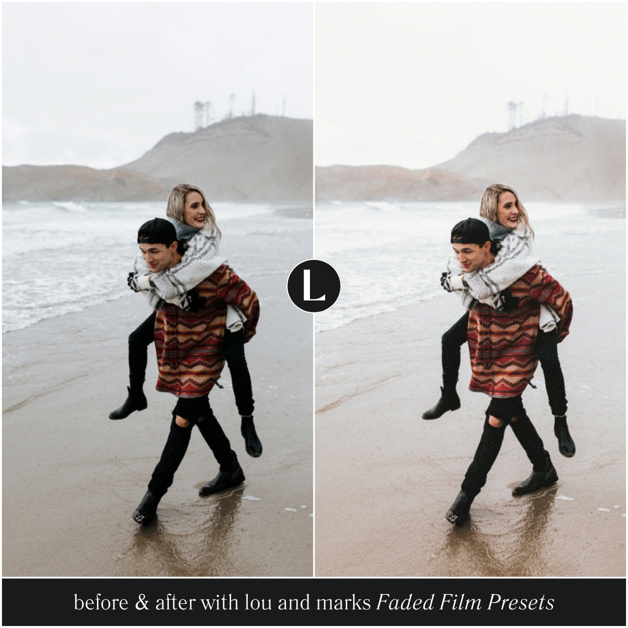 Faded Film Lightroom Presets for photographer and Instagram influencer photo editing in Adobe Lightroom by Lou And Marks Presets