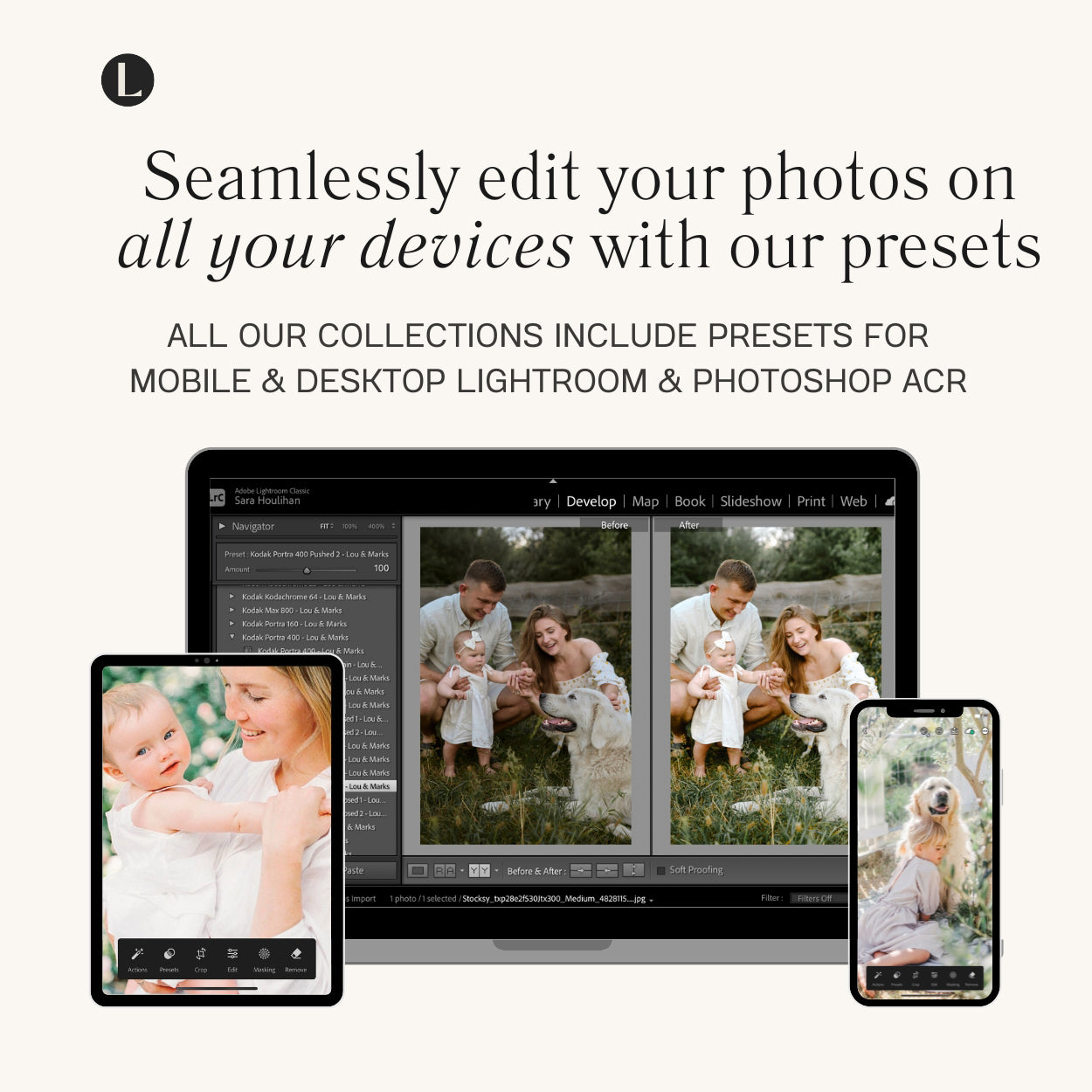Best Kodak Portra Film 400 Lightroom Presets By Lou And Marks Presets For Photo Editing In Adobe Lightroom