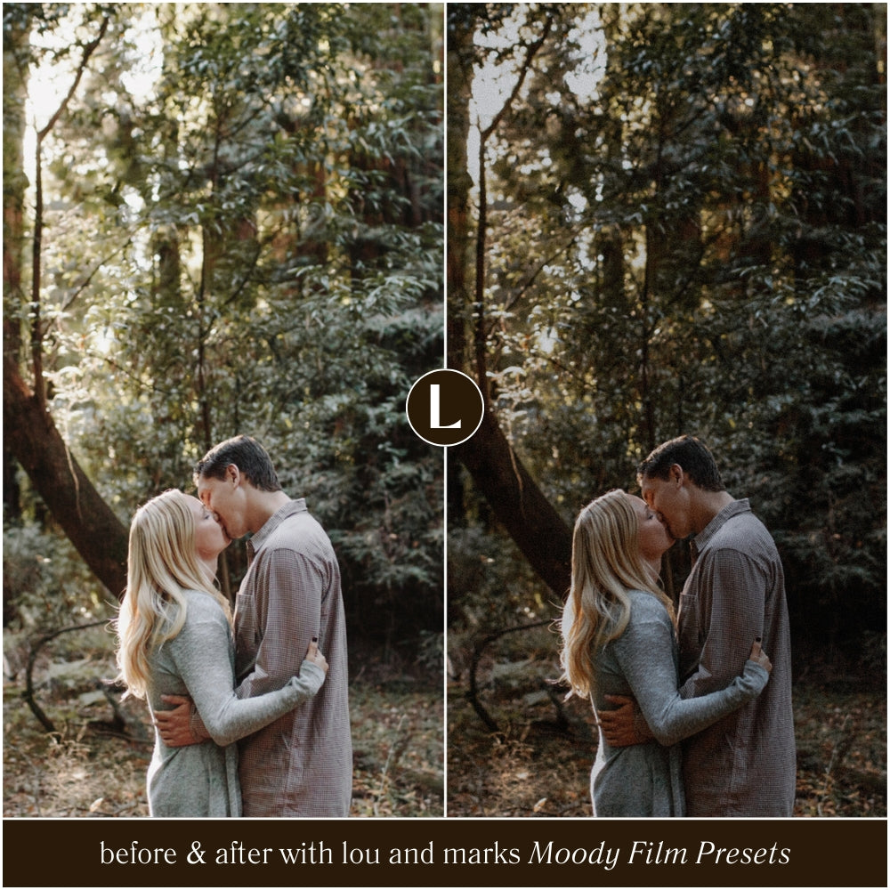 Portraits Moody Film Lightroom Presets For Photographers And Photo Presets For Instagram By Lou And Marks Presets