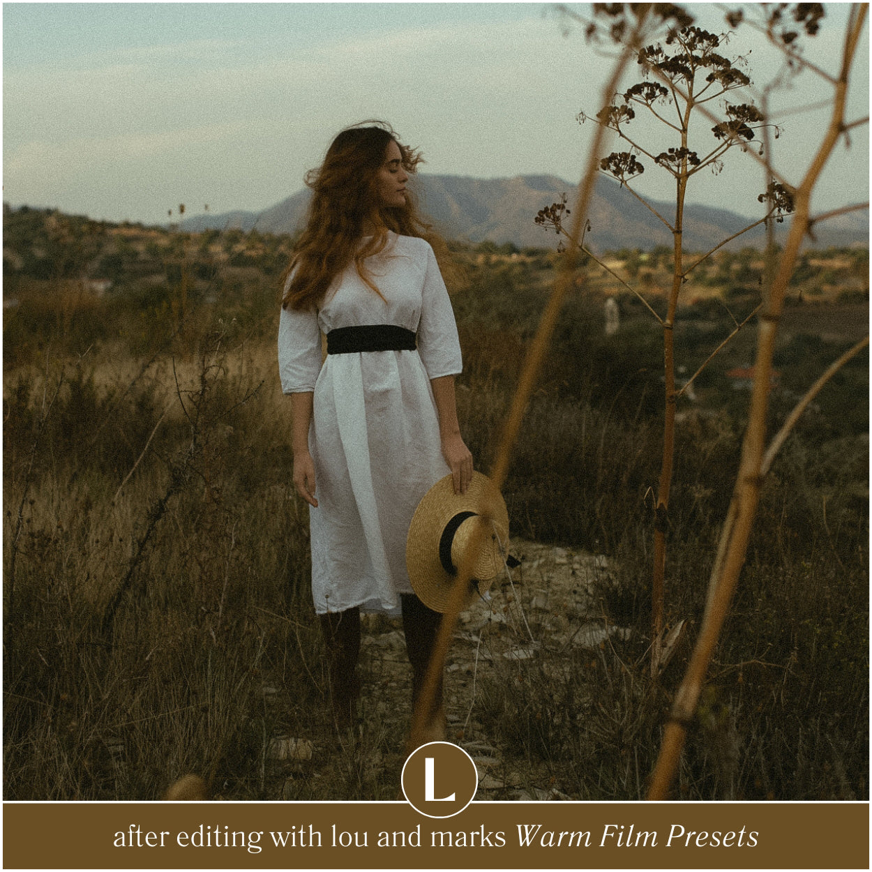 top selling warm film editorial Lightroom presets by Lou and Marks presets