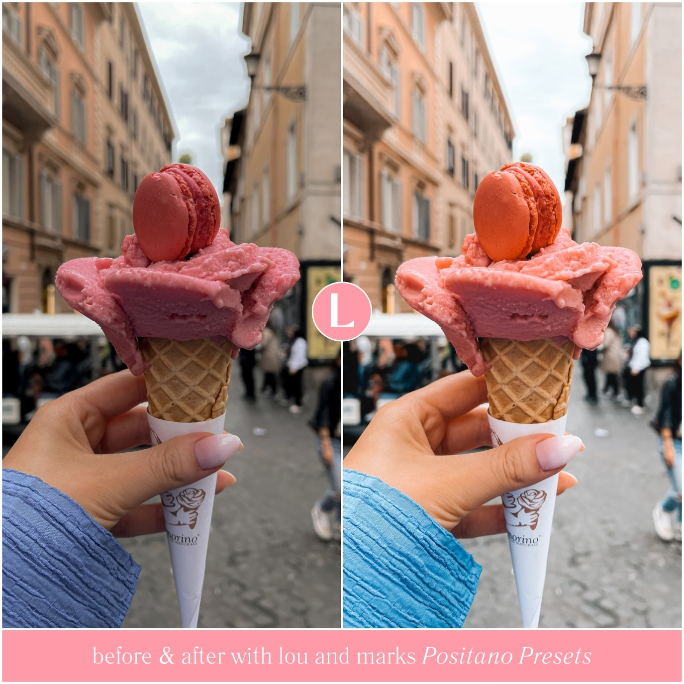 Positano Italy Travel Lightroom Presets for travel photo editing for Instagram Bloggers By Lou And Marks