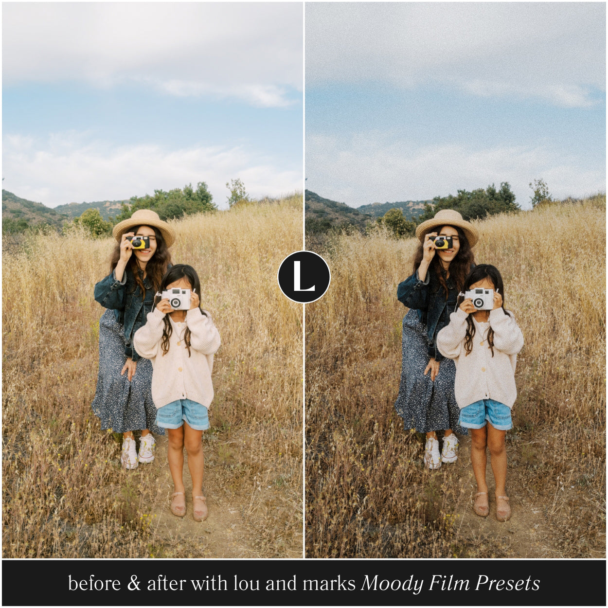 For Instagram Moody Film Lightroom Presets For Photographers And Photo Presets For Instagram By Lou And Marks Presets