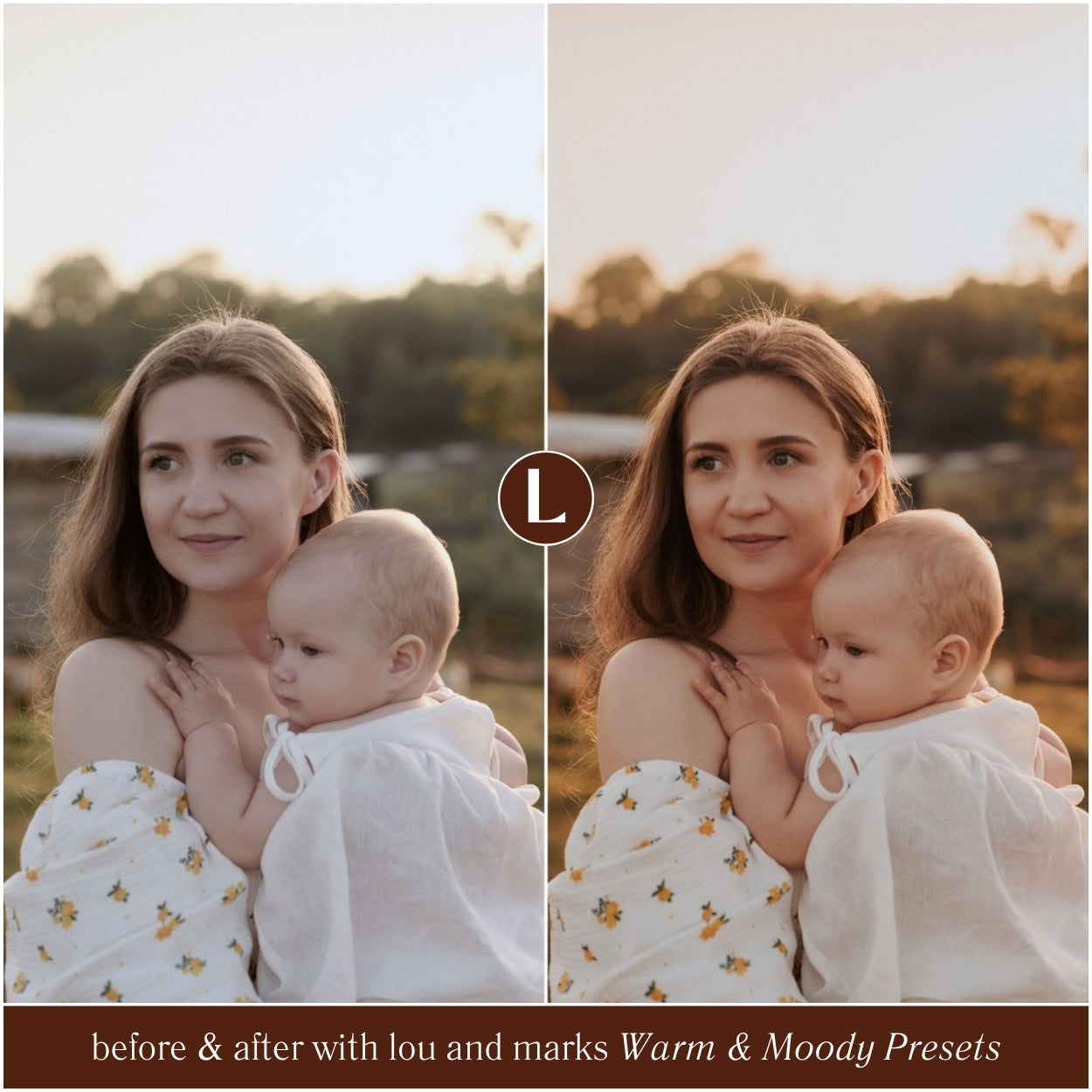 Warm and Moody Lightroom Presets by Lou and Marks Presets
