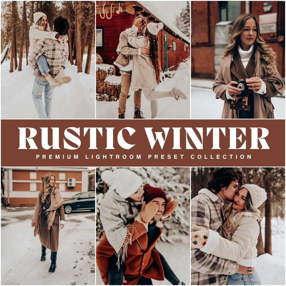 Holiday Lightroom Presets Bundle By Lou And Marks Presets Rustic Winter