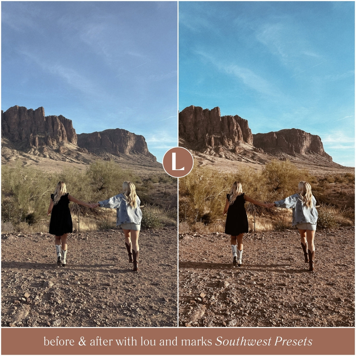 Southwest Country Cowgirl Aesthetic Lightroom Presets