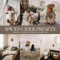 Spiced Cider Fall Lightroom Presets for photographer and Instagram influencer photo editing in Adobe Lightroom by Lou And Marks Presets
