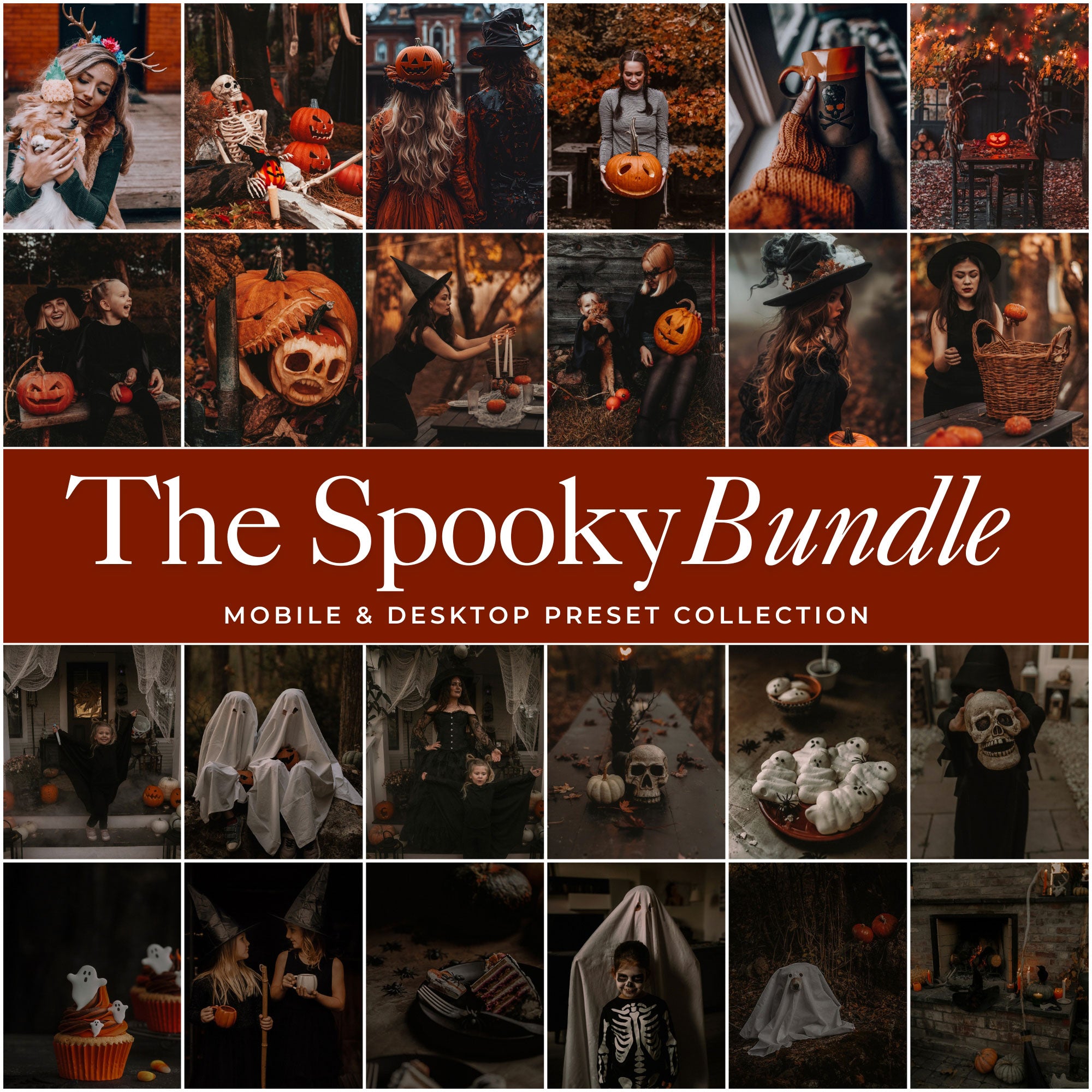 Spooky Halloween Lightroom Presets By Lou And Marks Presets For Fall & Autumn