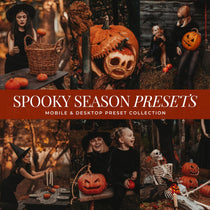 Spooky Season Lightroom Presets By Lou And Marks Fall And Halloween Presets Mobile And Desktop For Instagram And Photographers