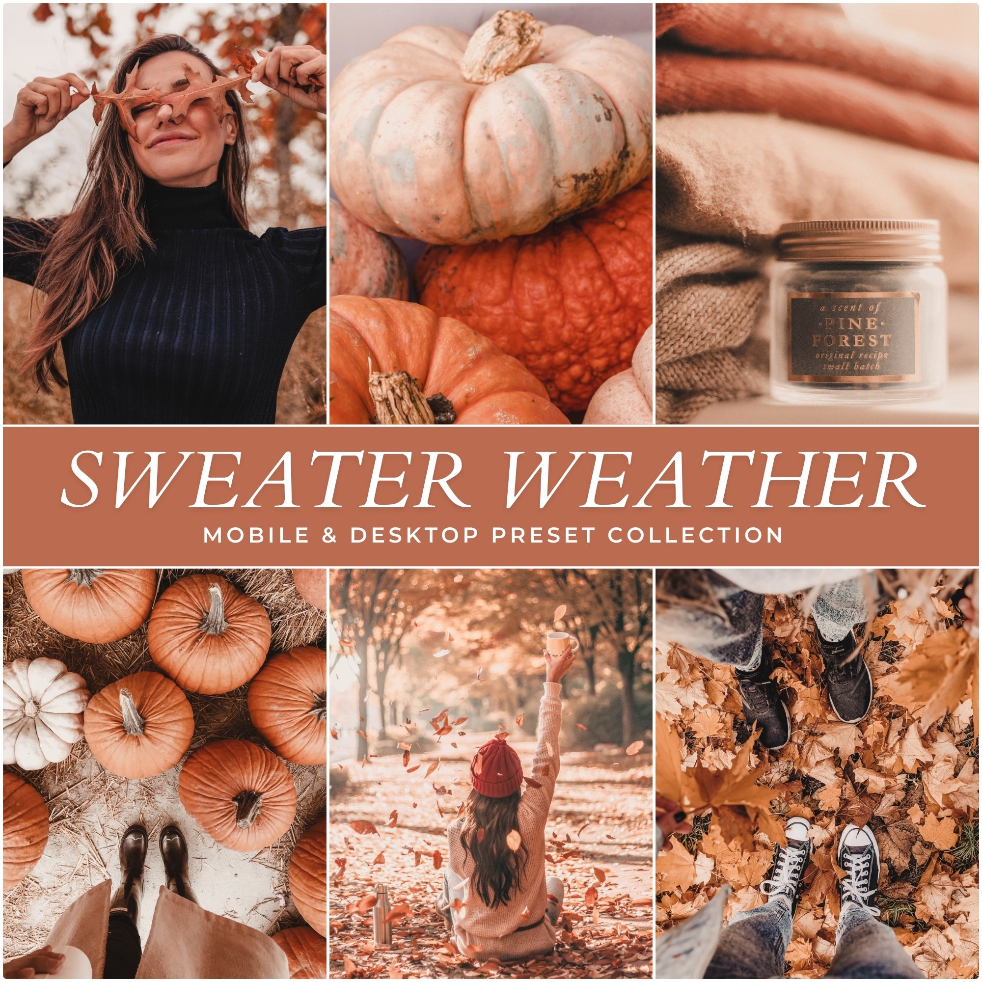 Sweater Weather Fall Lightroom Presets For Photographers and Instagram Influencers Photo Editing In Adobe Lightroom By Lou And Marks Presets