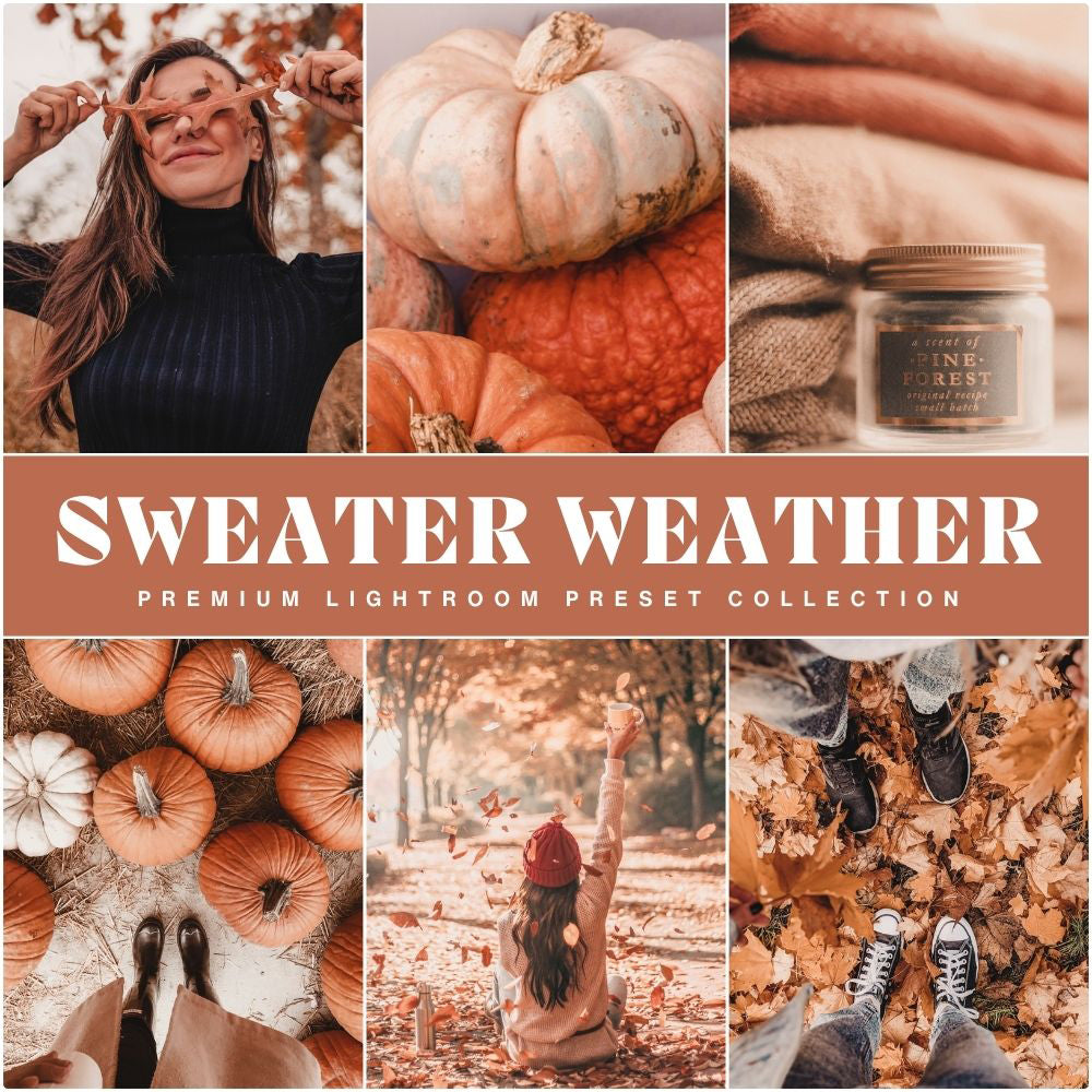 The Best Autumn Lightroom Presets by Lou And Marks Presets For Adobe Lightroom Sweater Weather