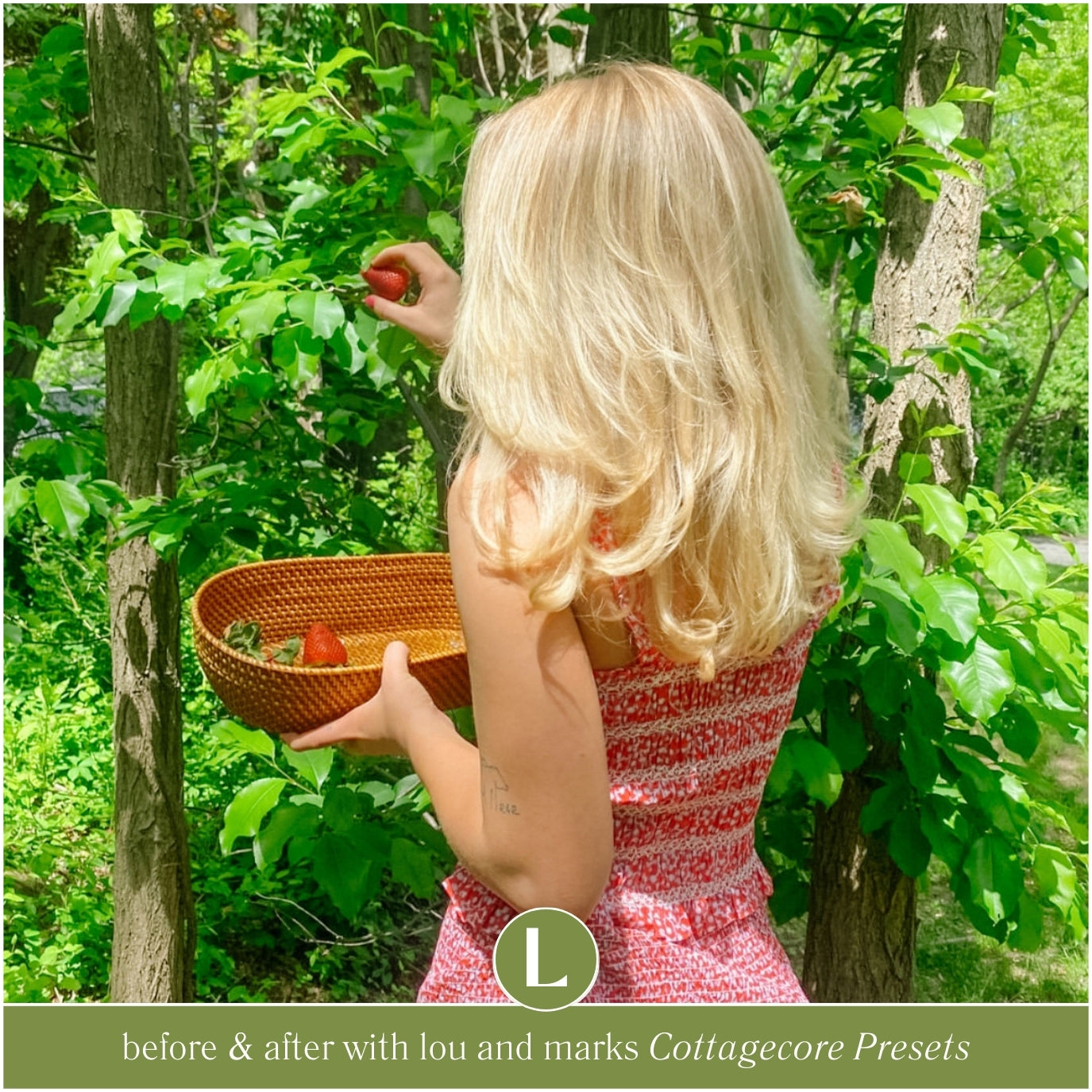 The Cottagecore Preset Collection For Adobe Lightroom By Lou And Marks Presets
