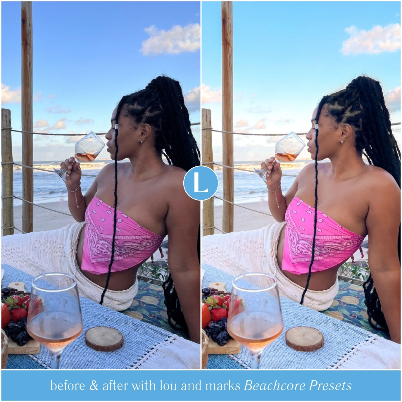 Ocean Beachcore Beach Lightroom Presets The Best Photo Editing Preset Filters For Lightroom Mobile And Desktop For Photographers and Instagram Influencers By Lou And Marks Presets