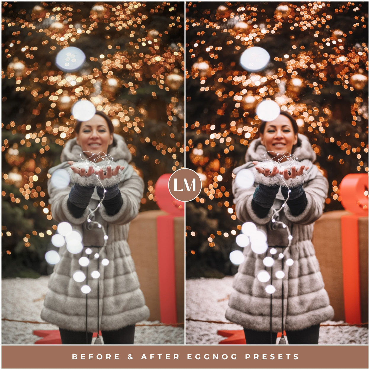 Blogger Eggnog Lightroom Presets For Christmas And Winter Photo Editing In Adobe Lightroom By Lou And Marks Presets