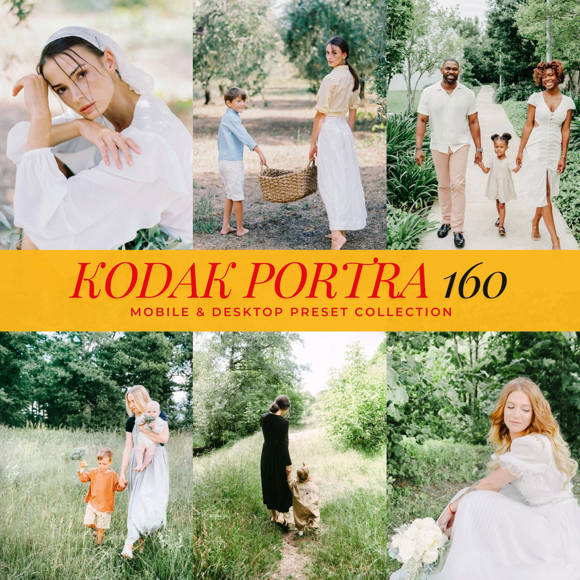 Kodak Portra 160 Film Lightroom Presets By Lou And Marks Presets Film Filters For Lightroom