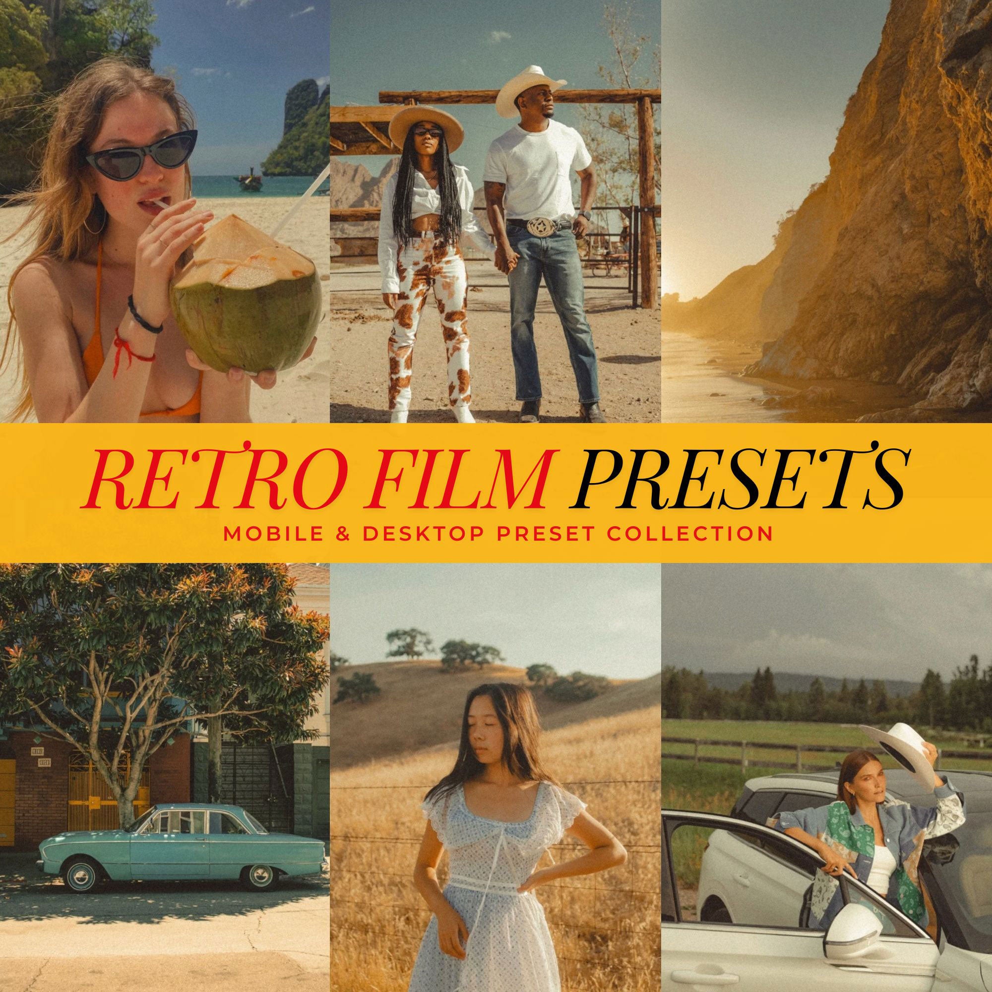 Best Retro Vintage Film Lightroom Presets Film Filters For Lightroom By Lou And marks presets