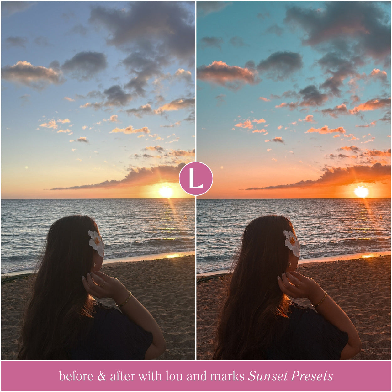 Sunset Lightroom Presets For Photographers Editing Sunset Photos In Adobe Lightroom By Lou Marks Presets