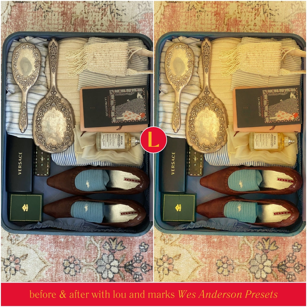 Wes Anderson Film Lightroom Presets by Lou and Marks Presets
