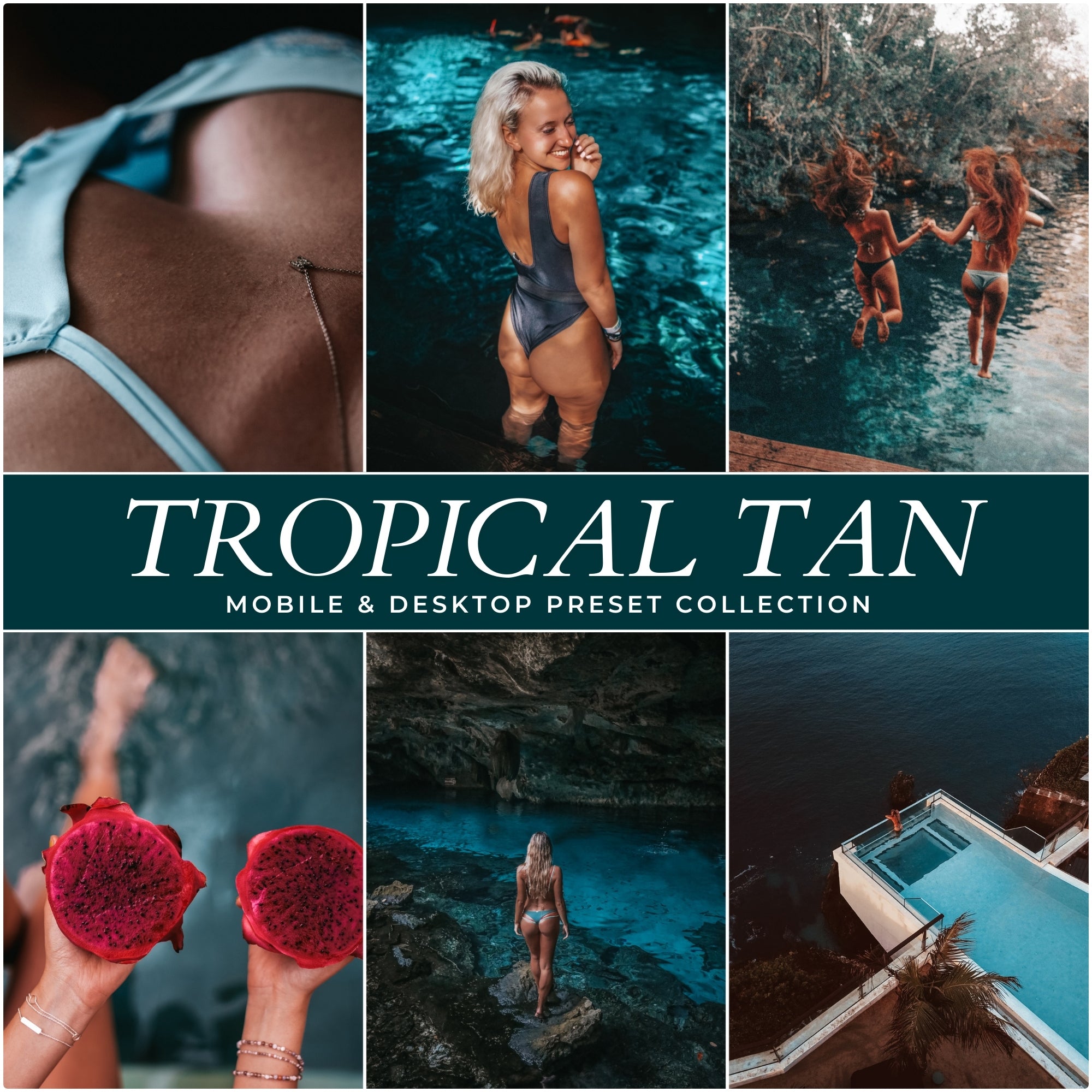Tropical Tan Lightroom Presets For Photographers and Instagram Influencers Photo Editing In Adobe Lightroom By Lou And Marks Presets