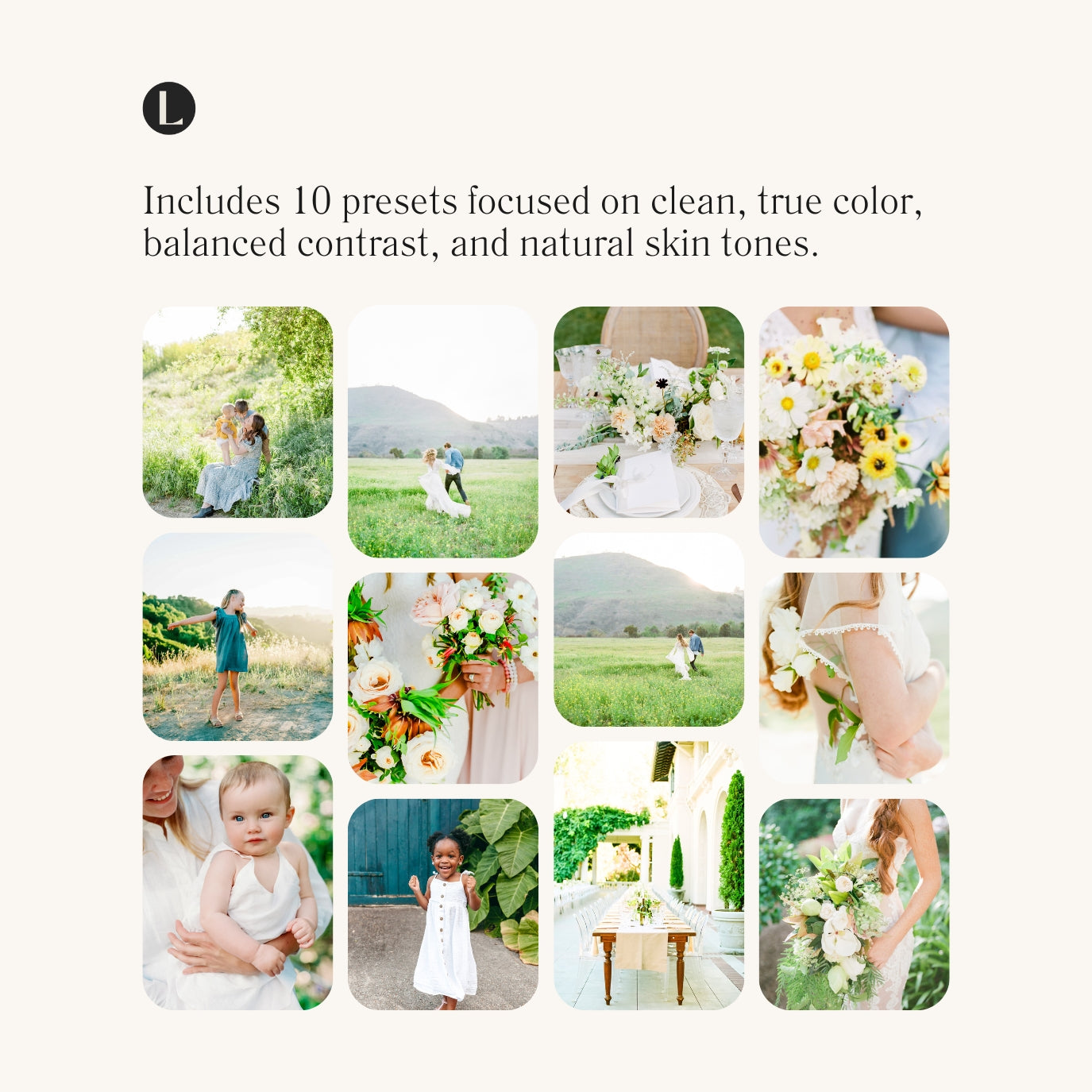 True Color Lightroom Presets For Photographer photo editing portraits weddings and influencer styled photos in just one click Desktop