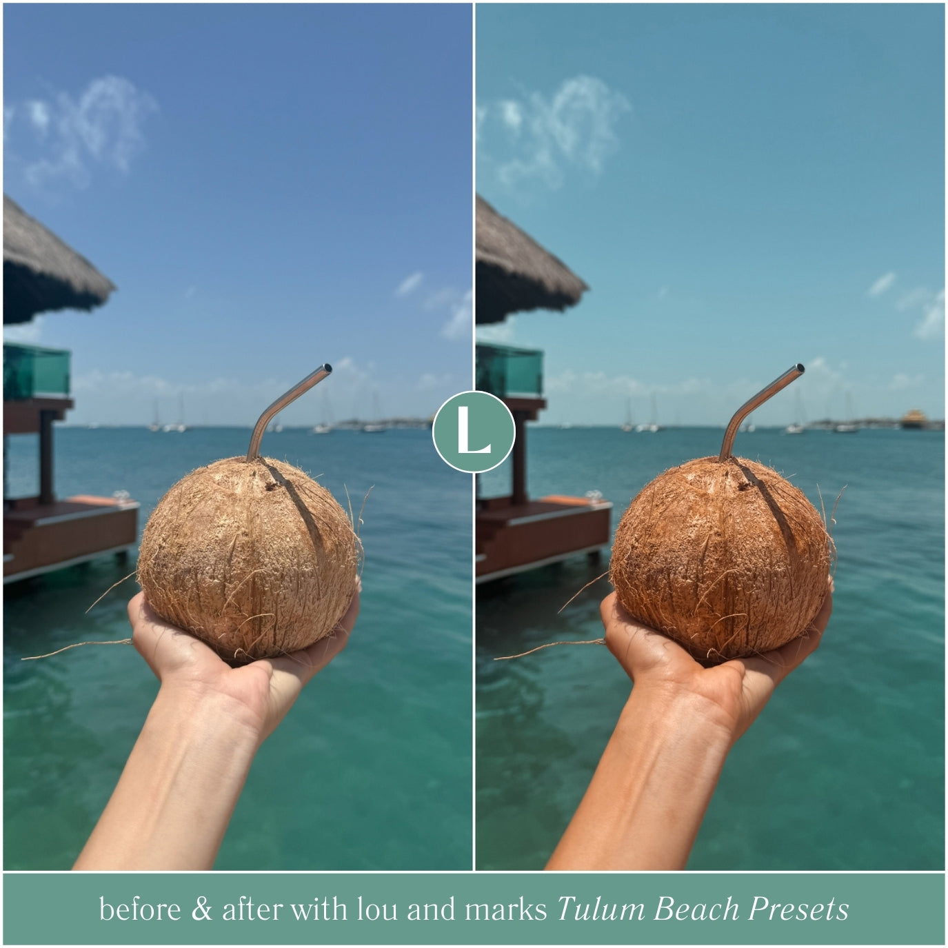 Tulum Beach Travel Lightroom Presets for travel photo editing for Instagram Bloggers By Lou Marks