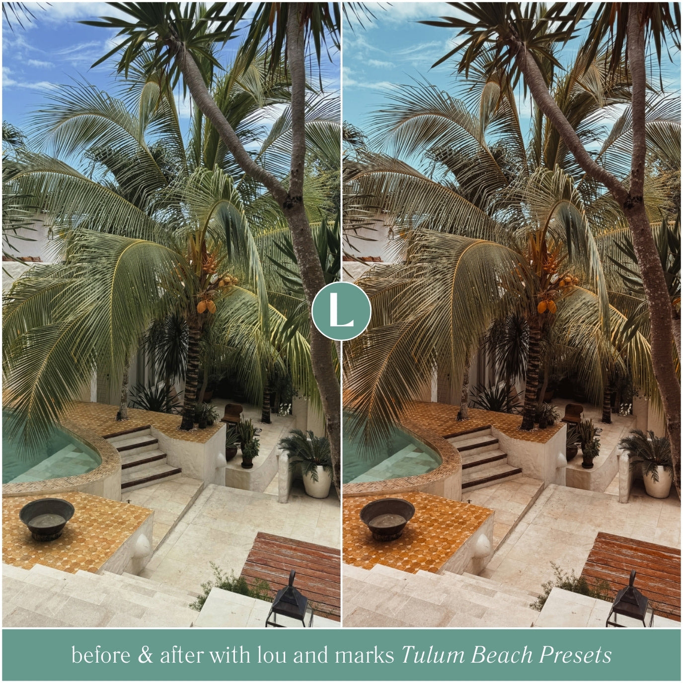 Best Tulum Beach Travel Lightroom Presets for travel photo editing for Instagram Bloggers