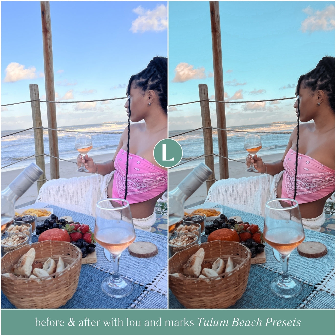 Tulum Beach Travel Lightroom Presets for travel photo editing for Instagram Bloggers For Content Creators
