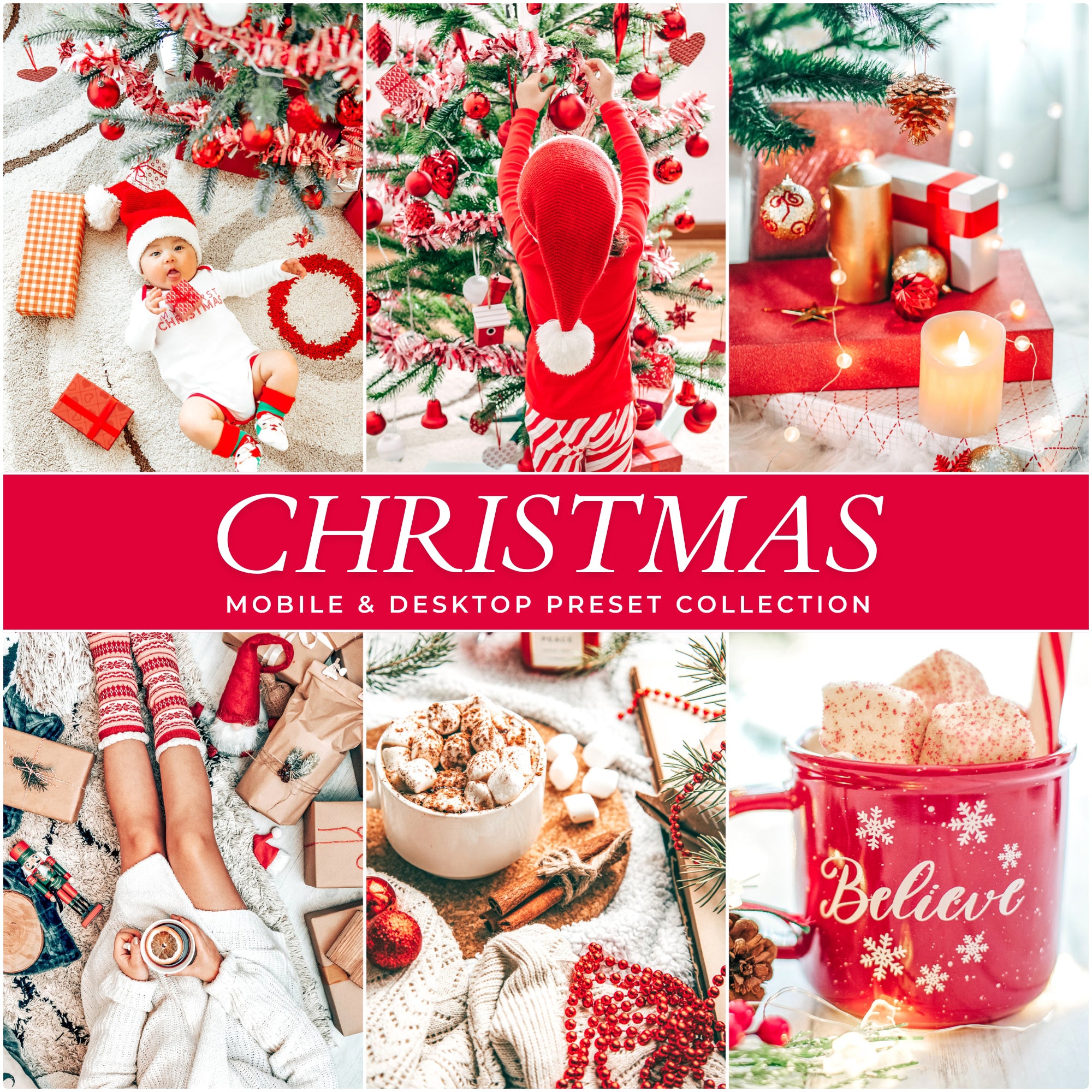 Top Christmas Lightroom Presets The Best Photo Editing Preset Filters For Christmas And Winter Holiday Photos with Adobe Lightroom Mobile And Desktop For Photographers and Instagram Influencers By Lou And Marks Presets