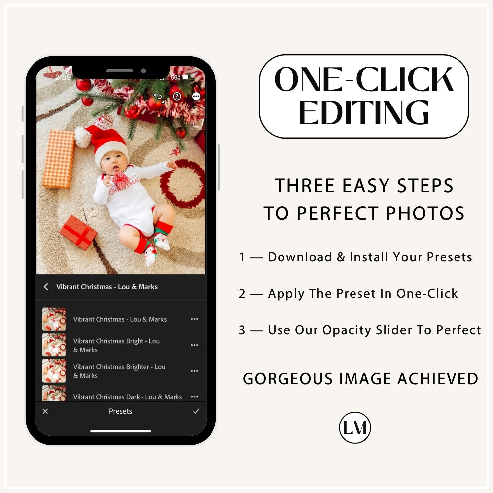 The Best Christmas Lightroom Presets By Lou And Marks Presets Mobile
