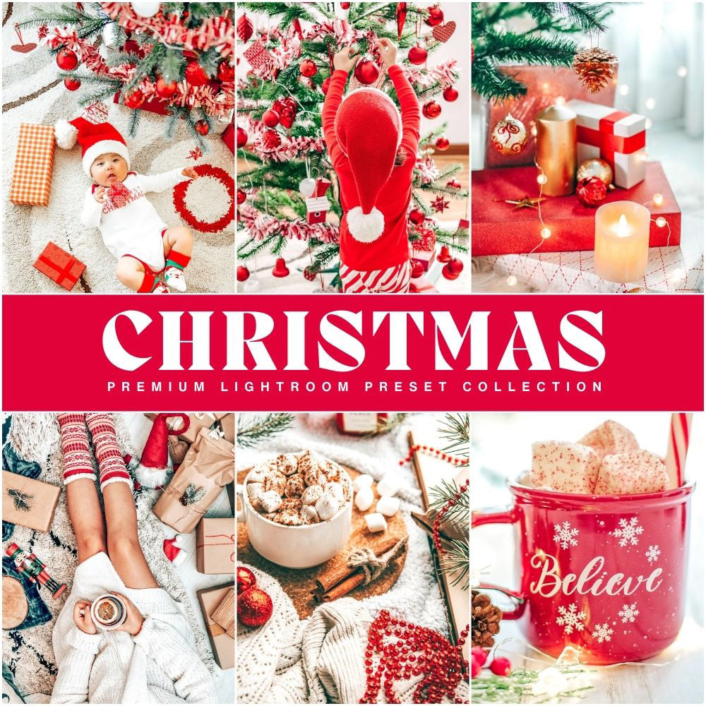 The Best Christmas Lightroom Presets By Lou And Marks Presets Vibrant Christmas