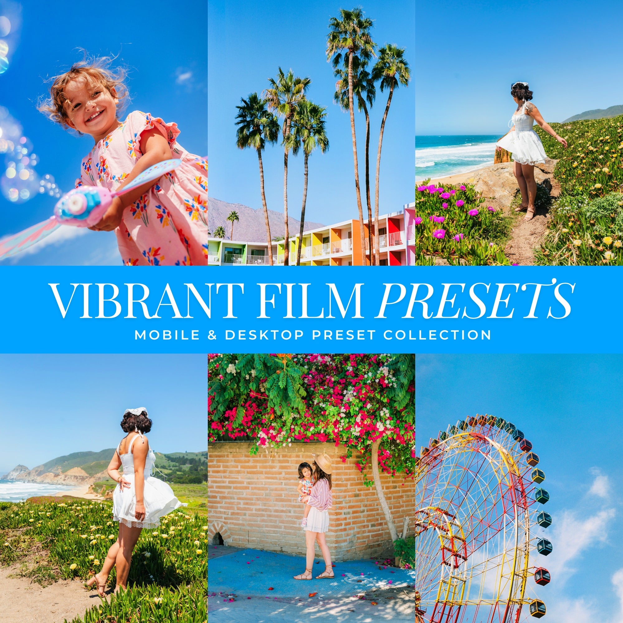 Vibrant Film Lightroom Presets For Photo Editing In Adobe Lightroom Mobile And Desktop By Lou And Marks Presets
