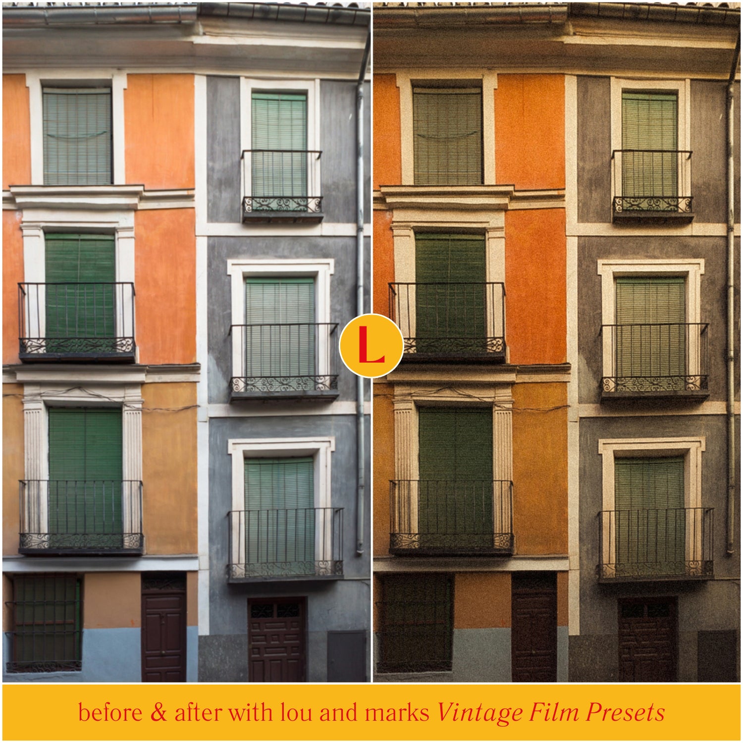 Vintage Film Lightroom Presets for photographer and Instagram influencer photo editing in Adobe Lightroom by Lou & Marks Presets